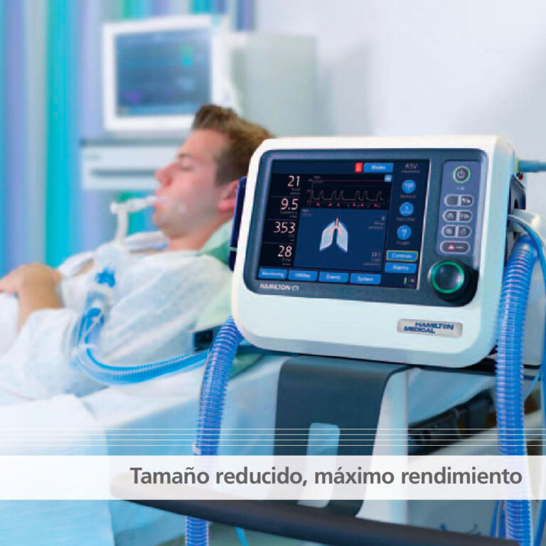 Ventilador De Terapia Intensiva Hamilton C1 Médica Consolidada
